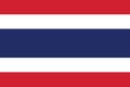 Vector Image of Thailand Flag