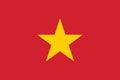 Vector Image of Vietnam Flag