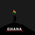 Vector of Independence Day Ghana Design Template