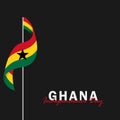 Vector of Independence Day Ghana Design Template