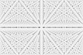 Vector infinity data matrix visualization. Grayscale big data structure with binary numbers lattice.