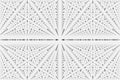 Vector infinity data matrix visualization. Grayscale big data structure with binary numbers lattice.