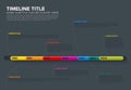 Glassy Infographic Timeline Template