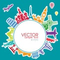 Vector Infographics Travel