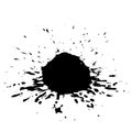 Vector Ink Blotch. Design Element