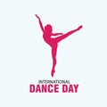 Vector International Dance Day