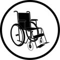 Vector invalid chair icon