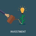 Vector investment illustration