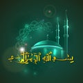 Vector islam kuran ramadan islamic arabic symbolism.