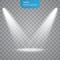 Vector Isolated Spotlight Royalty Free Stock Photo