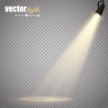 Vector Isolated Spotlight Royalty Free Stock Photo