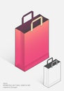 Isometric Gift Bag | Simple #02