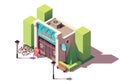 Vector isometric laundromat