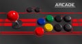 Vector Joystick and Buttons for Retro Arcade Cabinet