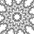 Vector kaleidoscopic pattern