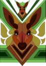 Vector Kangaroo