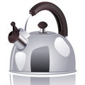 Vector kettle.