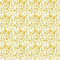 Vector key background pattern yellow