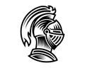 Vector of knight helmet, could be use as logo icon or avatar