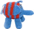 Vector knitted elephant