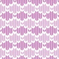 Vector knitted weave design horizontal stripes