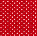 Vector knitting seamless background: polka dot Royalty Free Stock Photo