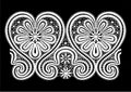 Vector lace elements