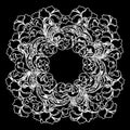 Vector lace pattern Royalty Free Stock Photo