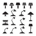 Vector lamps set