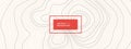 Vector landscape geodesy topography map background. Line texture pattern