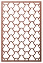 Vector laser cut panel. Pattern template for decorative panel. Wall panels or partition. Jigsaw die cut ornaments. Lacy cutout