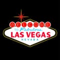VECTOR: LasVegas sign at night (EPS format available)