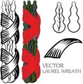 Vector laurel wreath