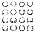 Vector Laurel Wreath Royalty Free Stock Photo