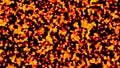 Vector lava texture. Molten magma background.