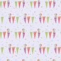 Vector Lavender First day of school background pattern