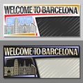 Vector layouts for Barcelona