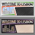 Vector layouts for Lisbon