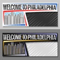 Vector layouts for Philadelphia