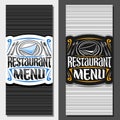 Vector layouts for Restaurant Menu