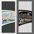 Vector layouts for Sao Paulo