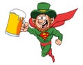 Vector - Leprechaun St Patricks Day Cartoon Character