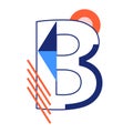 Vector letter B