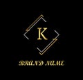 Vector of Letter K Logo, Company Logo, Luxury Logo, Golden Logo