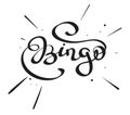 Vector lettering - Bingo-