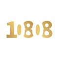 10808 vector lettertype golden logo design