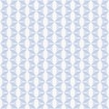 Vector light blue and white geometric seamless pattern. Abstract grid texture Royalty Free Stock Photo