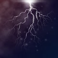 Lightning bolt vector Royalty Free Stock Photo