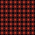 Vector line and angular red colors metal pattern Royalty Free Stock Photo