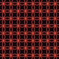 Vector line and angular red colors metal pattern Royalty Free Stock Photo